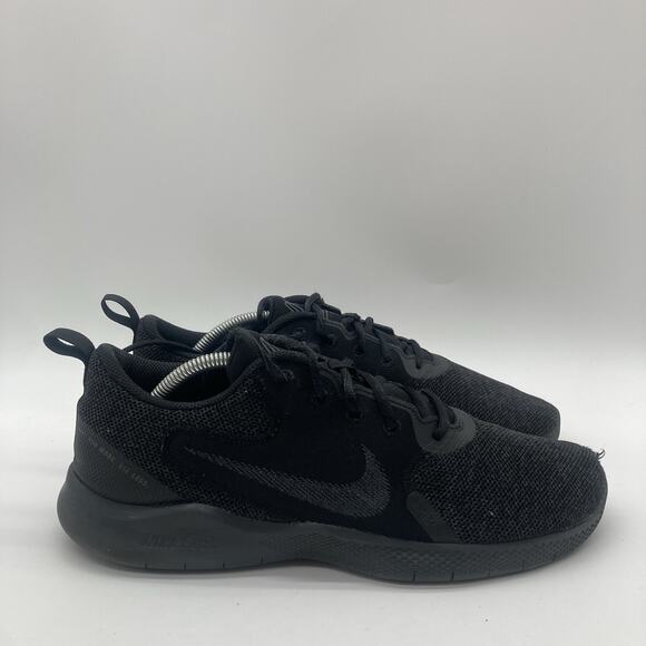 Mens Size 11.5 Nike Flex Experience Run 10 Running Shoes Black Grey CI9960 001 - Picture 1 of 11